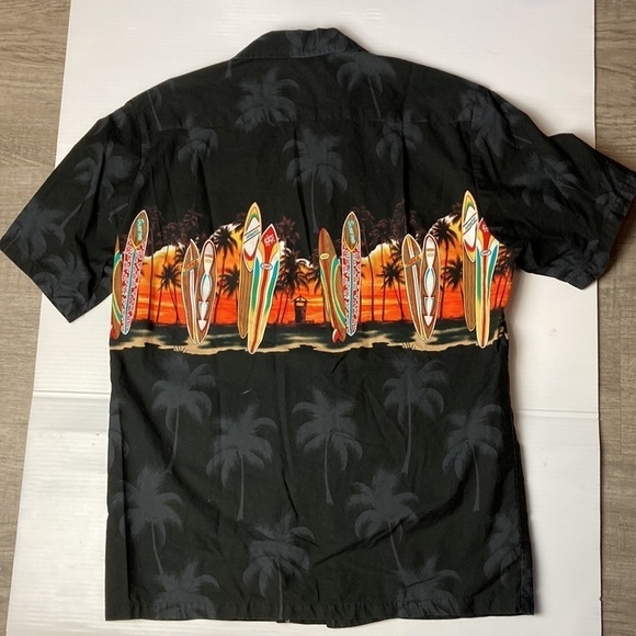 RJC Hawaiian shirt made in USA - Picture 6 of 6